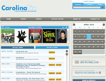 Tablet Screenshot of carolinatix.org